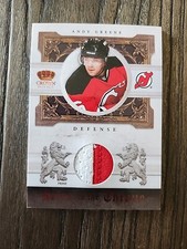 2010-11 PANINI CROWN ROYALE HEIRS TO THE THRONE #AG ANDY GREENE JERSEY /50