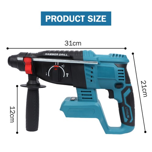 For 18V Makita battery Brushless Cordless Rotary SDS Hammer Impact Drill Body - Picture 13 of 21