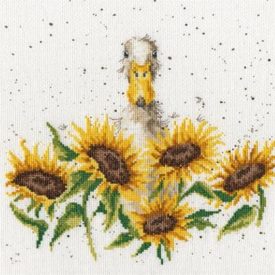 Bothy Threads Kreuzstich-Set ''Sonnenschein'', 26x26cm, XHD44, Zählmuster