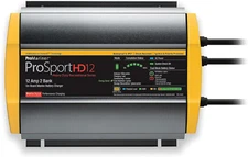 44012 Prosport HD Waterproof Marine Battery Charger, 12 Amp, 2 Bank