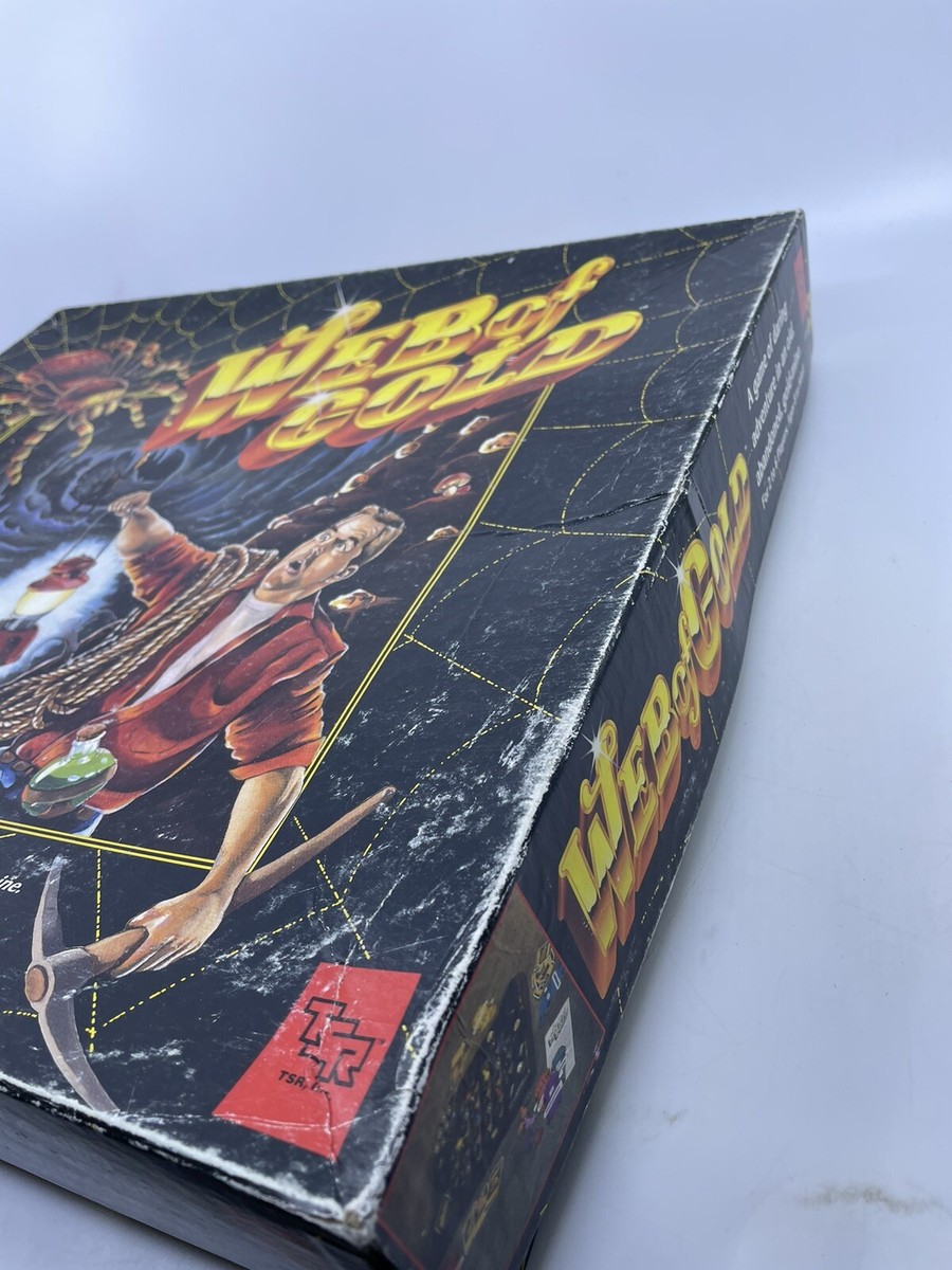 Vintage Web Of Gold Board Game By TSR 1989 100% Complete | eBay Vintage Web Of Gold Board Game By TSR 1989 100% Complete | eBay