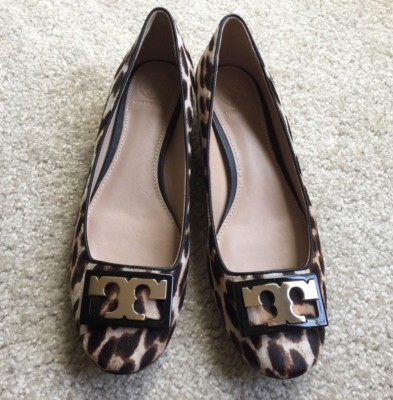 tory burch leopard heels