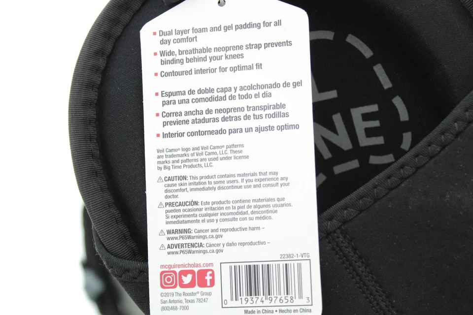 McGuire Nicholas мягкая крышка наколенники пола гель подушечки, серый камуфляж 22382-1-VTG - Изображение 4 из 4