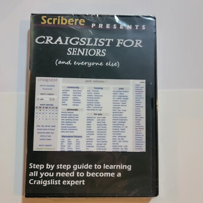 #ad Craigslist for Seniors and Everyone Else DVD NEW $7.95