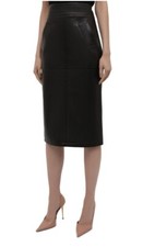 Tom Ford Black Leather Skirt  - With Tags- RR...