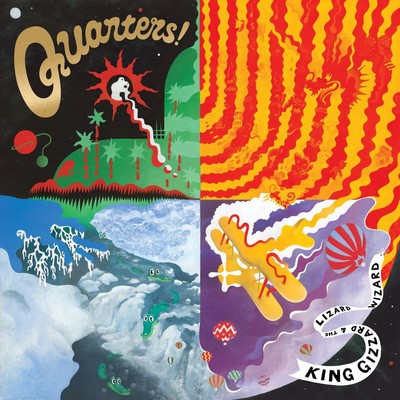 KING GIZZARD AND THE LIZARD WIZARD - QUARTERS (LP+MP3)  VINYL LP + DOWNLOAD NEU