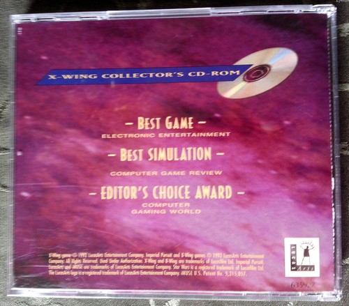 Star Wars - The Complete X-Wing Collection su CD-ROM (1992 LucasArts) - Foto 2 di 4