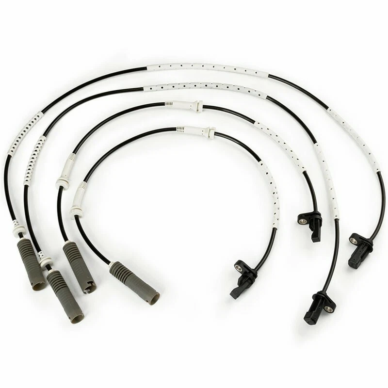 4 шт передний и задний левый + правый датчик скорости колеса ABS для BMW E82 128i E90 328i - Изображение 2 из 4