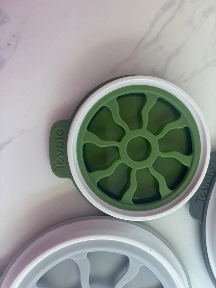 Conjunto de tampa elástica de silicone Tovolo - 3 tamanhos - Imagem 2 de 4