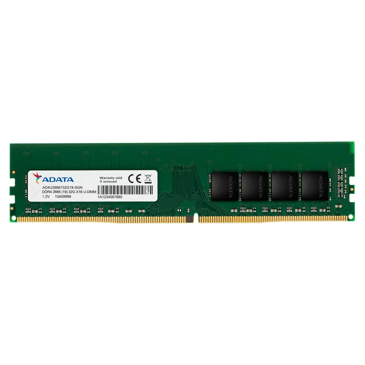 ADATA Premier 16GB (1x 16GB) 2666MHz CL19 Desktop DDR4 RAM Memory