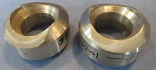 Lot of (2) 4”x 1-1/2" SockOLet Pipe Connection Stainless Steel A182/316L Cl 3000