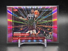 Zion Williamson #22 Franchise Features Pink Laser 2021-22 Donruss