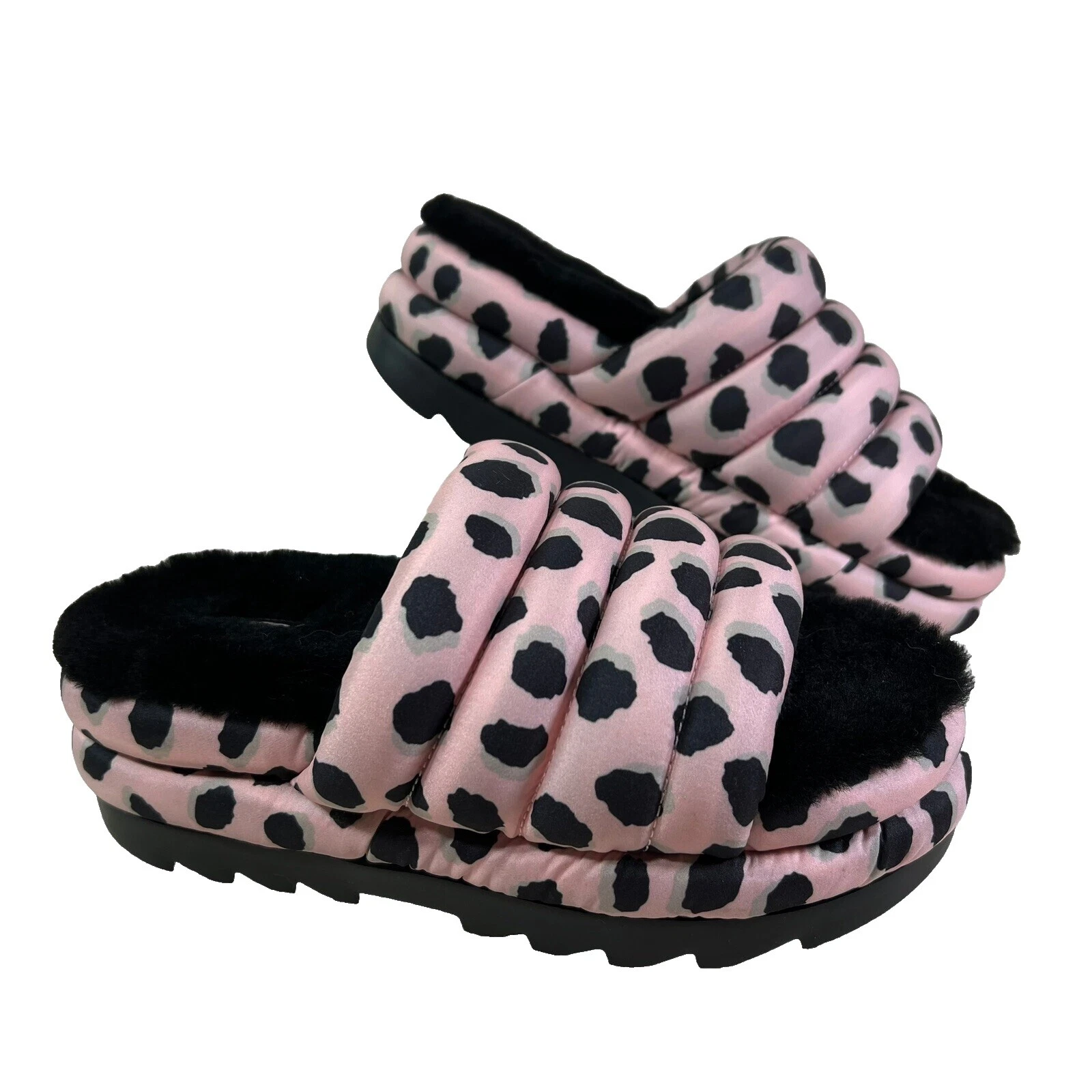 Тапочки верхние из хлопка с анималистичным принтом 6 США обувь для женщин