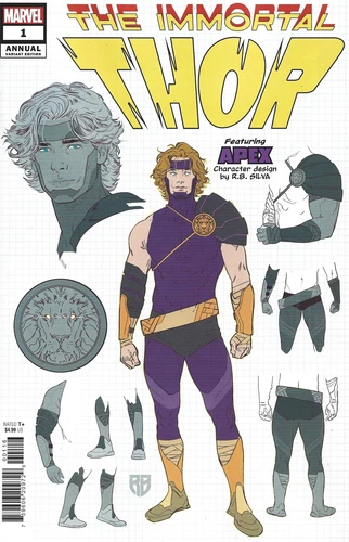 Immortal Thor Annual #1 1:10 R.B. Silva Variant Marvel 2023