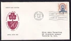 Canada FDC 1960 Girl Guides 50th Jubilee sc#389, Caneco cachet
