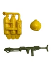 GI Joe Blowtorch V1 Action Figure Accessories 1984 Hasbro ARAH Vintage