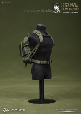 ミリタリー DAMTOYS Navy Seal Recon Team SAW Gunner Dam Toys - Navy Seal Saw Gunner 1/12 scale model Review