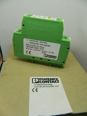 1x Phoenix Contact 2791511 Klemmblock Relais UEG-REL/KSR- 24/21