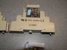 Omron G2R-2-S 120AC Relay, E-Mech, W Track/Din Mounted Socket