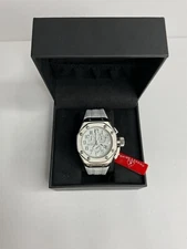 NEW IN BOX! Swiss Legend TRIMIX DIVER White Face Black Band