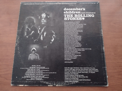 CANADA!!! THE ROLLING STONES December's Children ORIG 1965 MONO LL