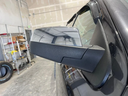 14-19 Silverado 1500 Pass RH Right Chrome Heated Pwr Fold Dr Mirror *(Scratched)