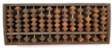 Abacus antique vintage calculator Japanese 13 Columns 78 beads