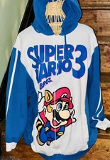 2009 Nintendo Super Mario Bros 3 Zip Up Jacke...