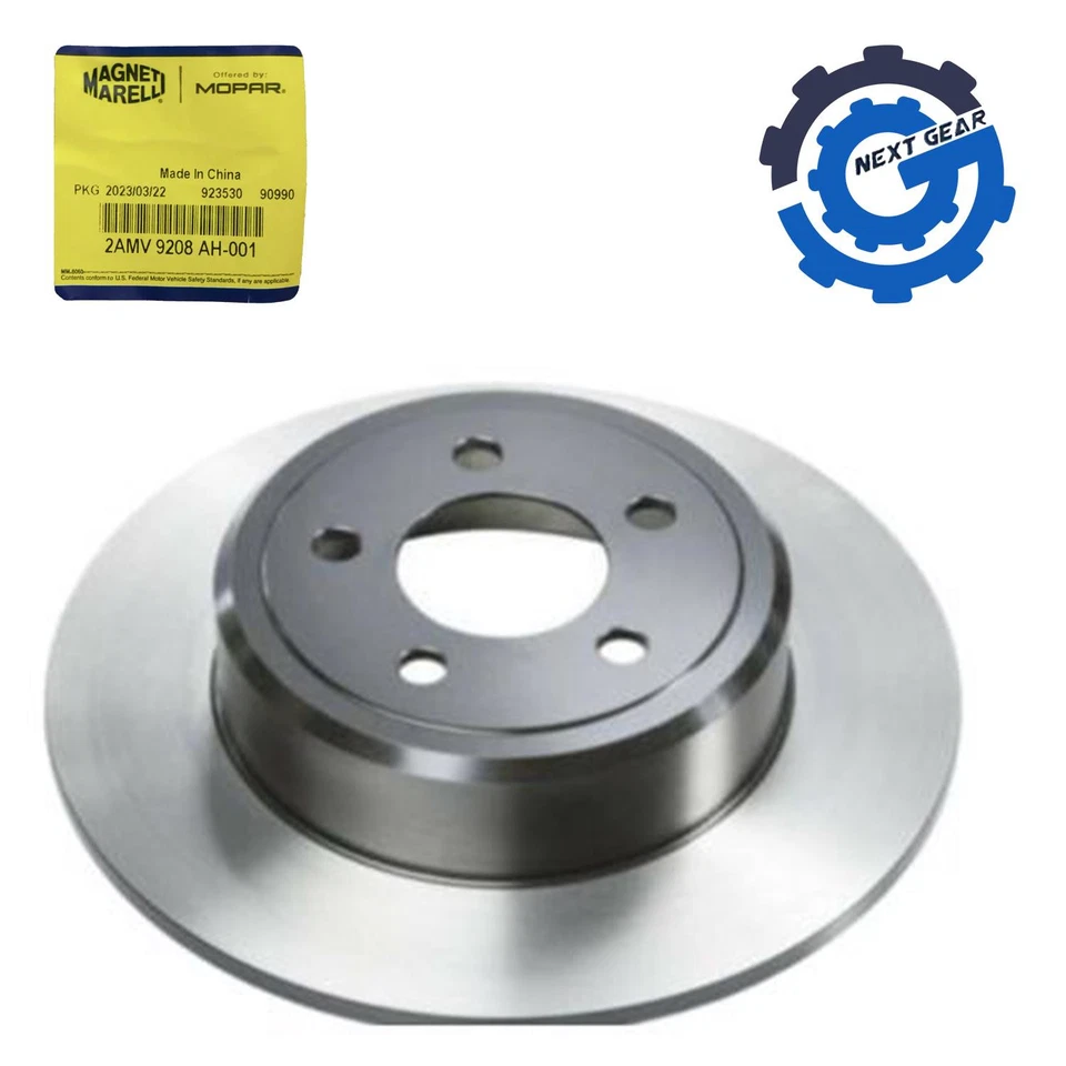 Nuevo rotor de freno trasero derecho o derecho Mopar OEM para Dodge Charger 2AMV9208AH 2012-2020 Foto 3 de 4