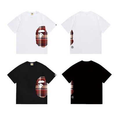 White/Black/ BAPE T-Shirt  Tee - A Bathing Ape