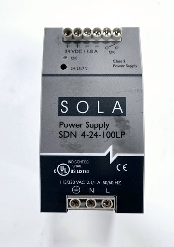 SOLA SDN 4-24-100LP Power Supply USED - Picture 1 of 3