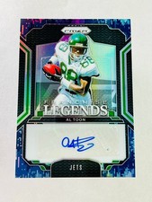 #/25 Al Toon #FLATN 2024 Panini Prizm Franchise Legends Signatures Navy Camo