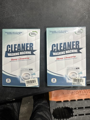 #ad Splash Spotless Washing Machine Cleaner Deep Cleaning for HE Top Load Pack Of 2 $25.00