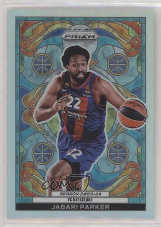 2023 Panini Prizm Turkish Airlines EuroLeague Stained Glass Jabari Parker 14mf