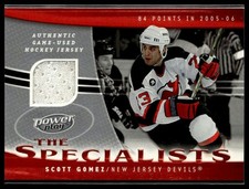2006-07 Upper Deck Power Play #S-SG Scott Gomez The Specialists