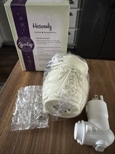 Scentsy Mini Wax Warmer HEAVENLY ANGELS Textured Wall Plug In NEW Retired