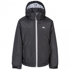 Image of Trespass Childrens Boys Rudi Waterproof Jacket2-3 Years Black TP4156