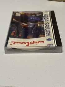 Wipeout (Sega Saturn, 1996) W/reg Card