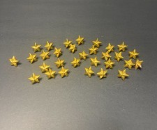 30x Vintage Gold Star Upholstery Tacks   Furniture Spots / Crafting