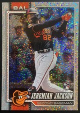 2026 Topps Series 1 Jeremiah Jackson #277 ROOKIE Celebrations Confetti