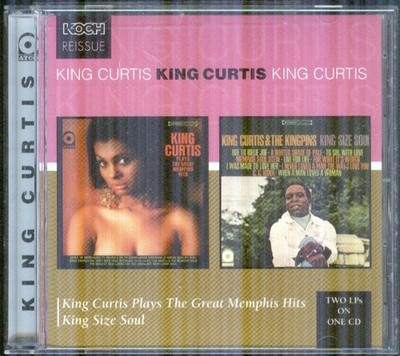 King Curtis Plays the Great Memphis Hits & King Size Soul CD Koch 1998