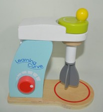 Learning Curve TOMY Wood Mixer Kitchen Toy