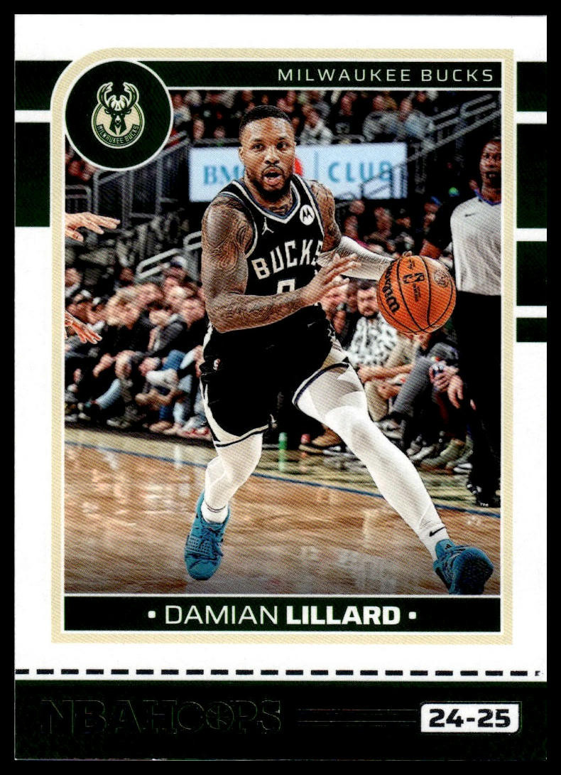 2024-25 Panini NBA Hoops Damian Lillard #61 | eBay 2024-25 Panini NBA Hoops Damian Lillard #61 | eBay