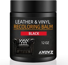 Leather Recoloring Balm - Scratch Repair & Color Restore Kit for Faded Leather,