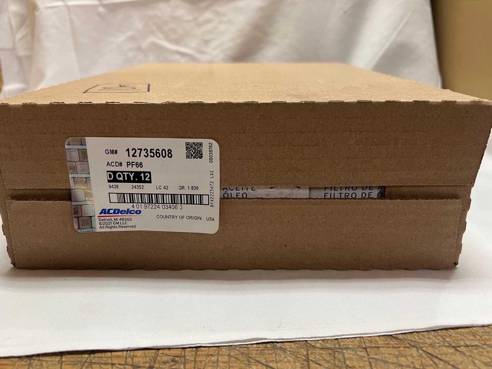 Oil Filter 12735608 (pf66)