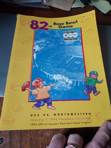 1996 82nd Rose Bowl Program, USC v. Northwestern - Picture 2 of 9