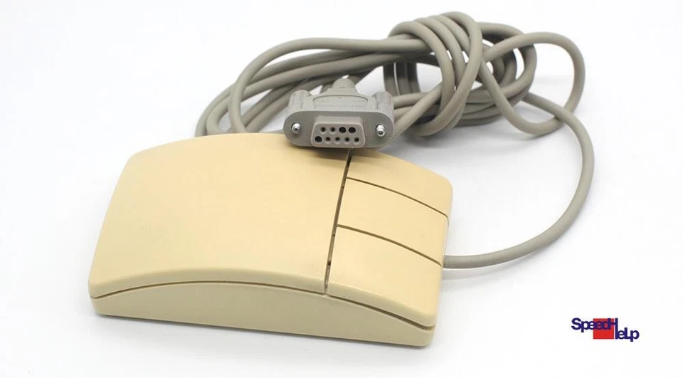 Original Logitech M30 Serial Mouse RS-232 Com Port Computer Dos Driver Retro - Image 2 of 4