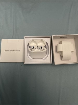Apple AirPods (4th Generation) w/ Active Noise Cancellation Slightly Used w/ Box