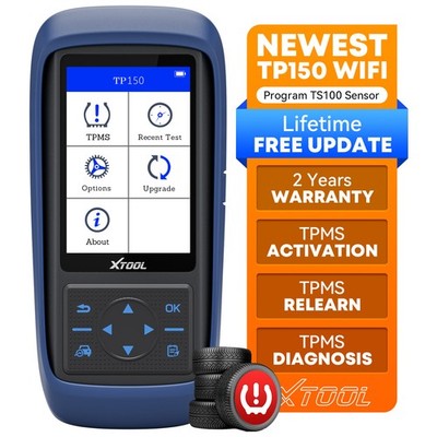 2026 XTOOL TP150 TPMS TS100 Programming Relearn Activate Reset Diagnosis Tool