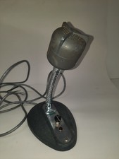 Altec 632C dynamic microphone with desktop stand and push to talk button